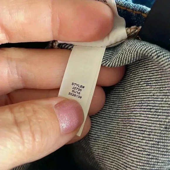 Madewell Raw Hem Step Hem Edition Medium Wash Stretch Denim Mini Skirt Size 27 - Picture 12 of 12